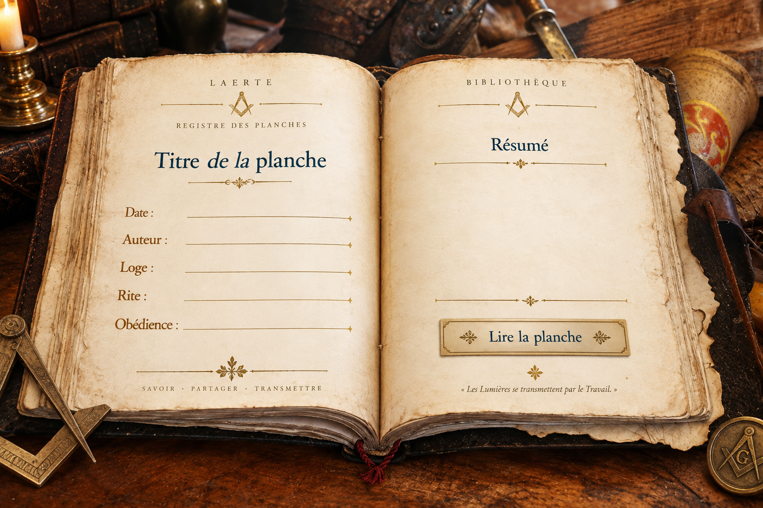 Registre des Planches LAERTE