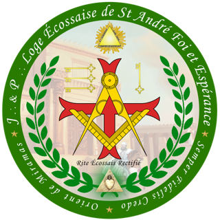 JUSTE ET PARFAITE LOGE ECOSSAISE "FOI & ESPERANCE"